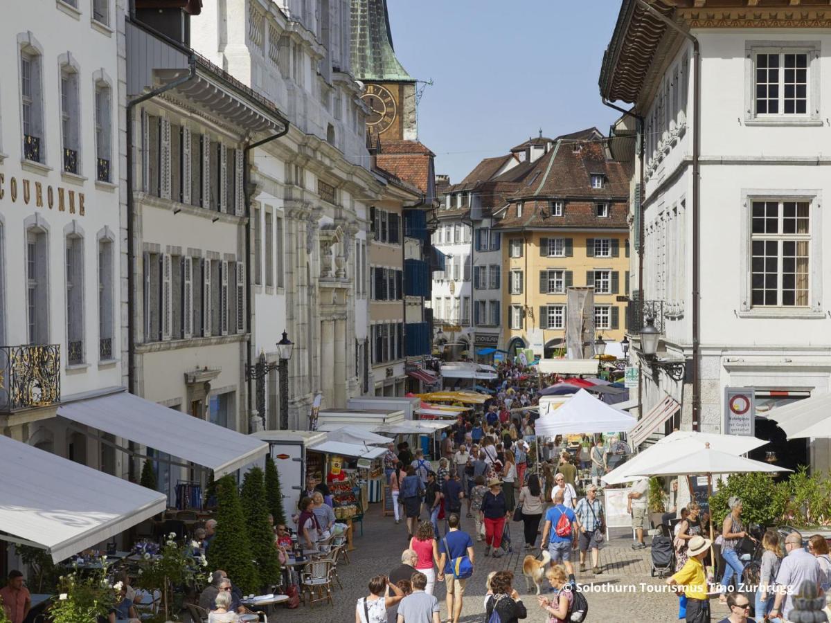 Boutique Hotel La Couronne Solothurn Dış mekan fotoğraf